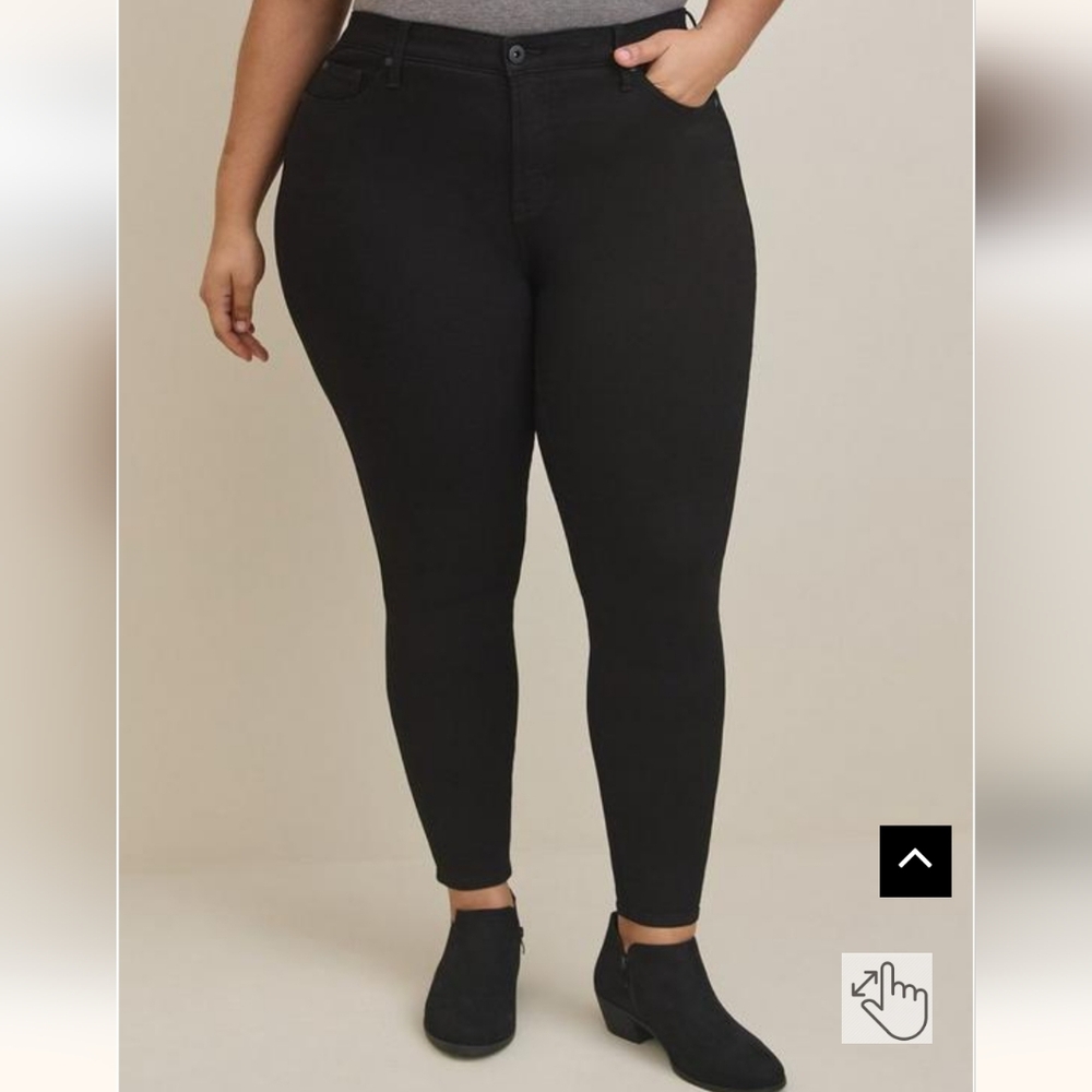 Torrid Women's High Rise Black Jeans
